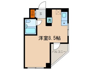 ONE ROOF FLAT NISHIWASEDAの物件間取画像